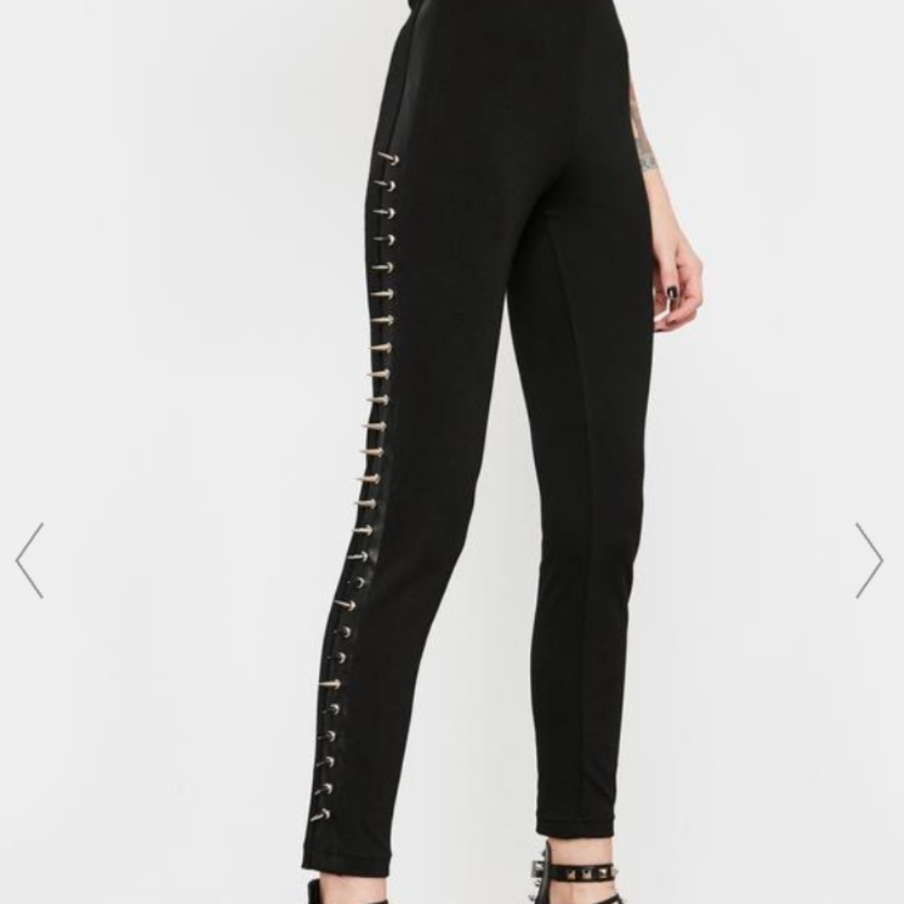 Current Mood Out For Blood Spiked Pants